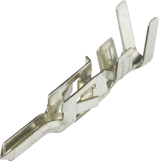 Molex 39000120 4000 pcs Mini-Fit Male Crimp Terminal, Tin (Sn) Plated Brass Contact, 18-24 AWG, Reel