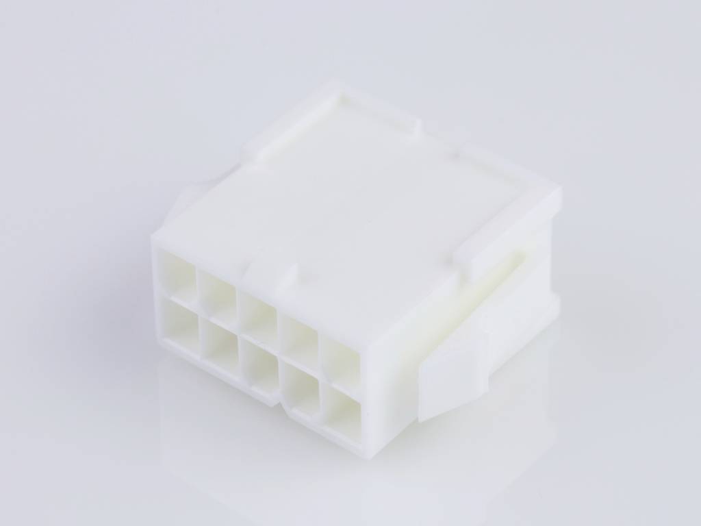 Molex Socket housing cable Total number of pins 10 Contact spacing: 4.2 mm 39012106 Bag