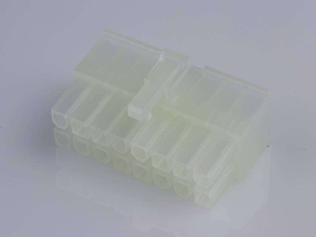 Molex Socket housing cable Total number of pins 16 Contact spacing: 4.2 mm 39012160 Bag