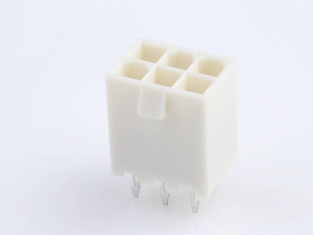 Molex Built-in SIL socket (standard) Total number of pins 6 Contact spacing: 4.2 mm 39288060 Bag