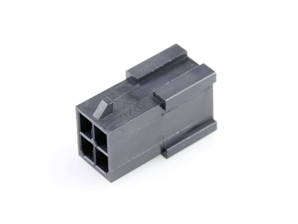 Molex Socket housing cable Total number of pins 4 Contact spacing: 3 mm 430200411 Bag