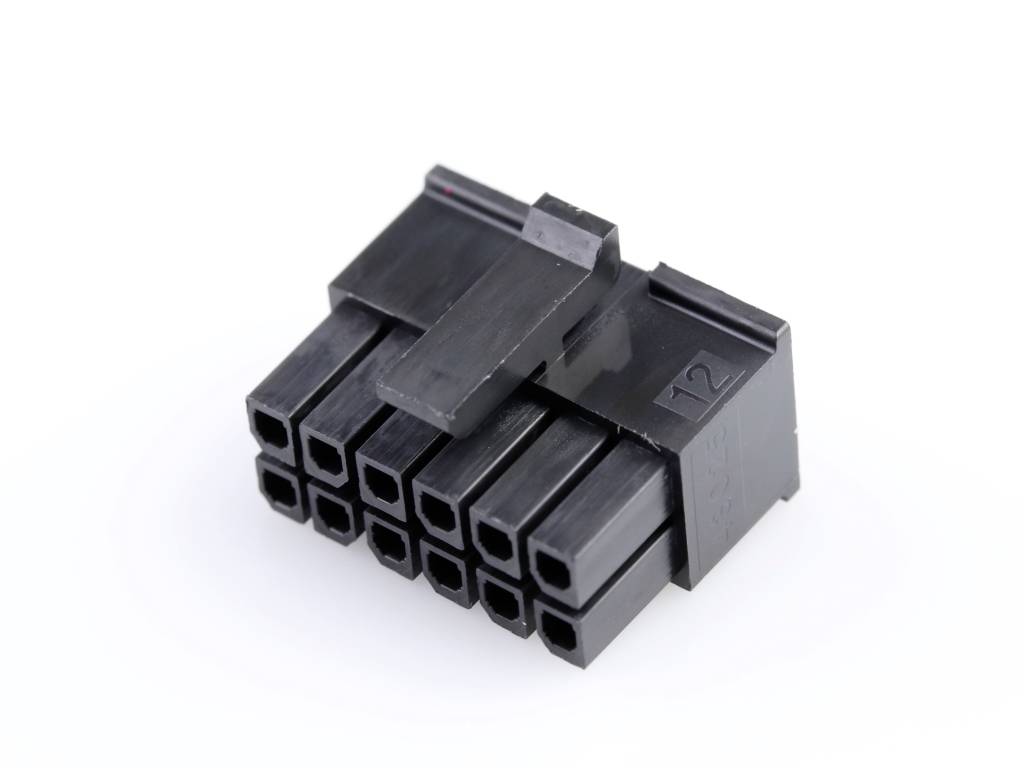 Molex Socket housing cable Total number of pins 12 Contact spacing: 3 mm 430251200 Bag
