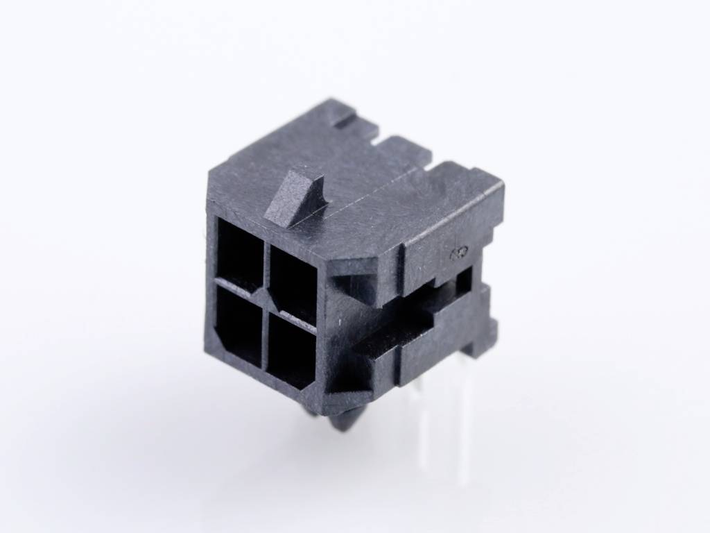 Molex Built-in pin strip (standard) Total number of pins 4 Contact spacing: 3 mm 430450400 Tray