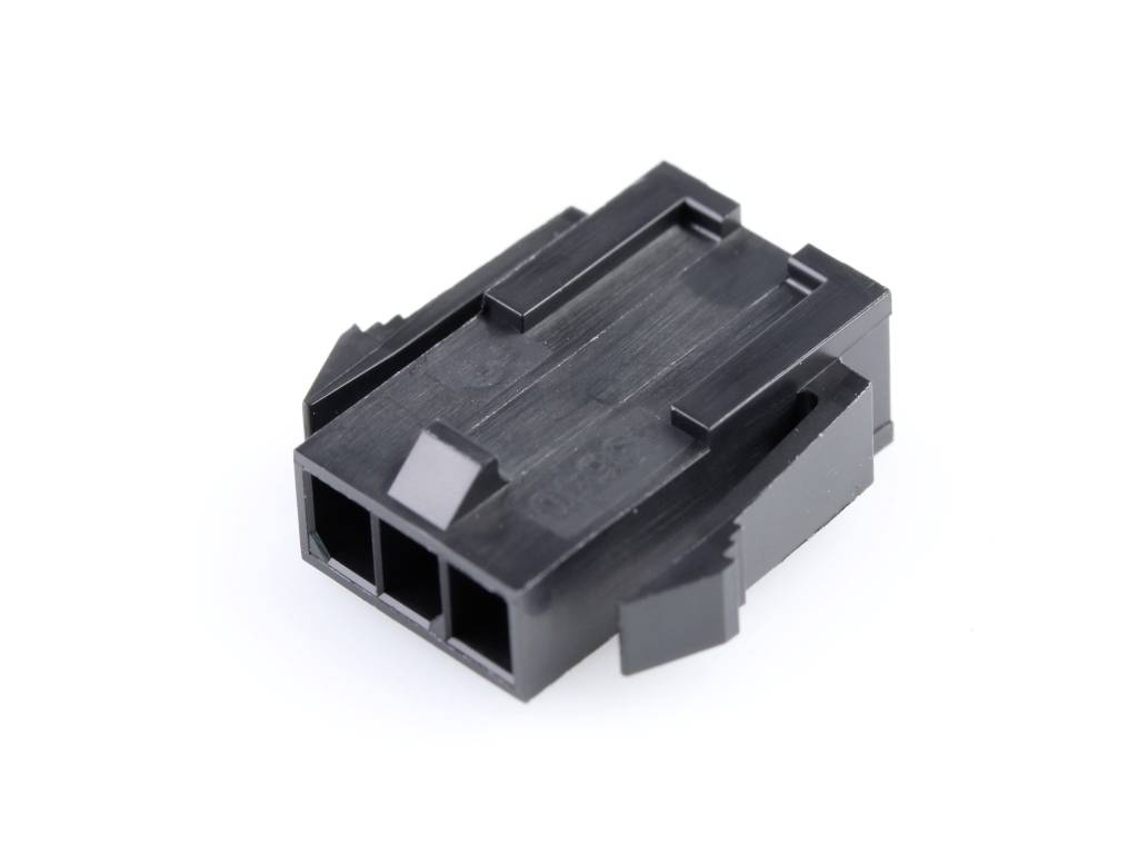 Molex Socket housing cable Total number of pins 3 Contact spacing: 3 mm 436400300 Bag