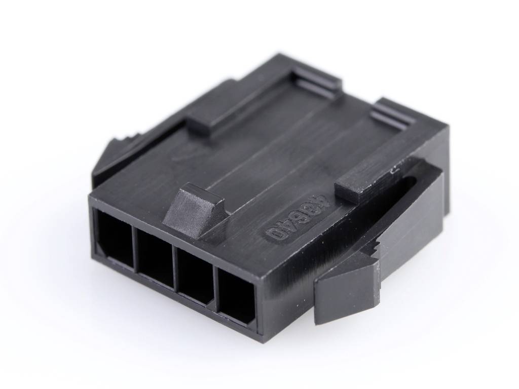 Molex Socket housing cable Total number of pins 4 Contact spacing: 3 mm 436400400 Bag