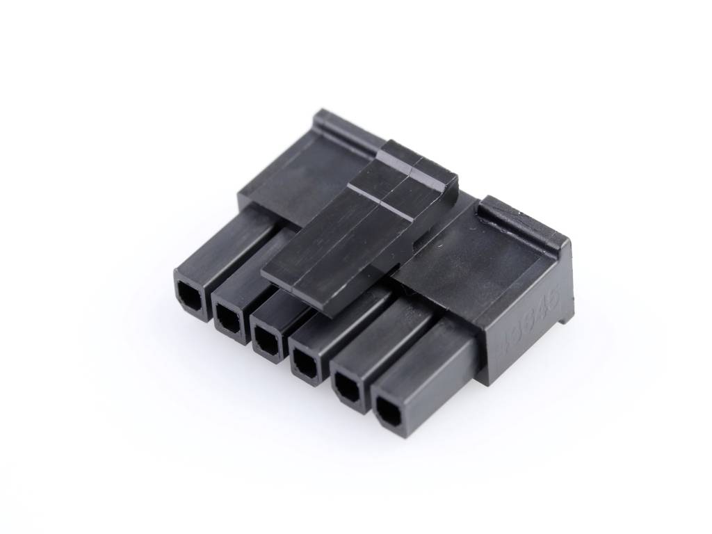 Molex Socket housing cable Total number of pins 6 Contact spacing: 3 mm 436450600 Bag