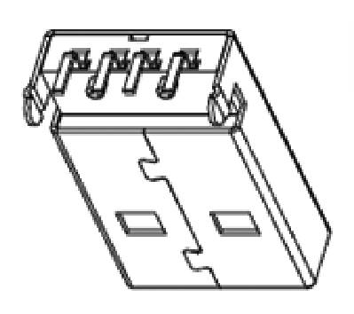 Universal Serial Bus Plug Right-angled 480370001 Molex Content