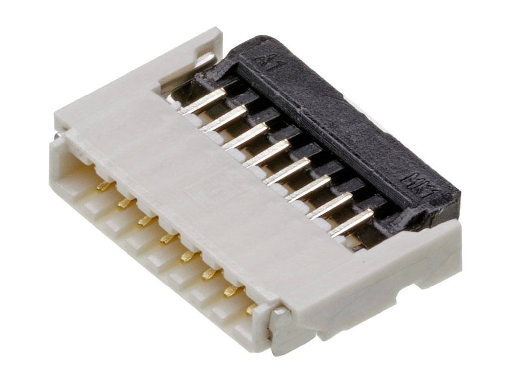 Molex FFC/FPC connector Total number of pins 8 Contact spacing: 0.5 mm 5034800800 Tape on Full reel