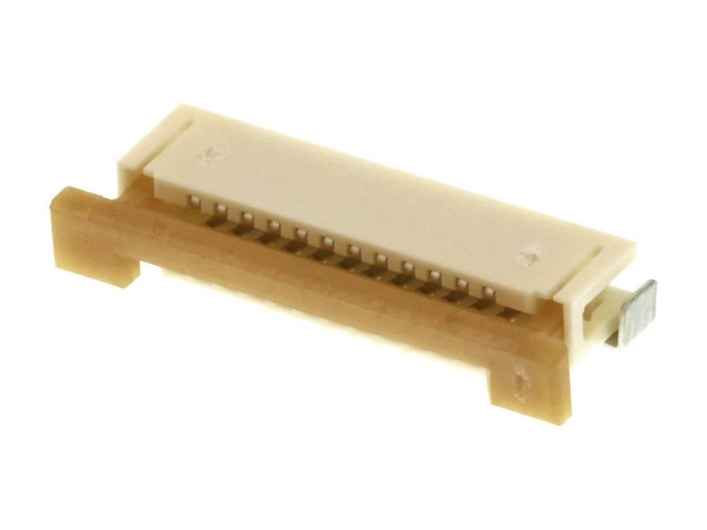 Molex FFC/FPC connector Total number of pins 12 Contact spacing: 1 mm 522711279 1000 pc(s) Tape on Full reel