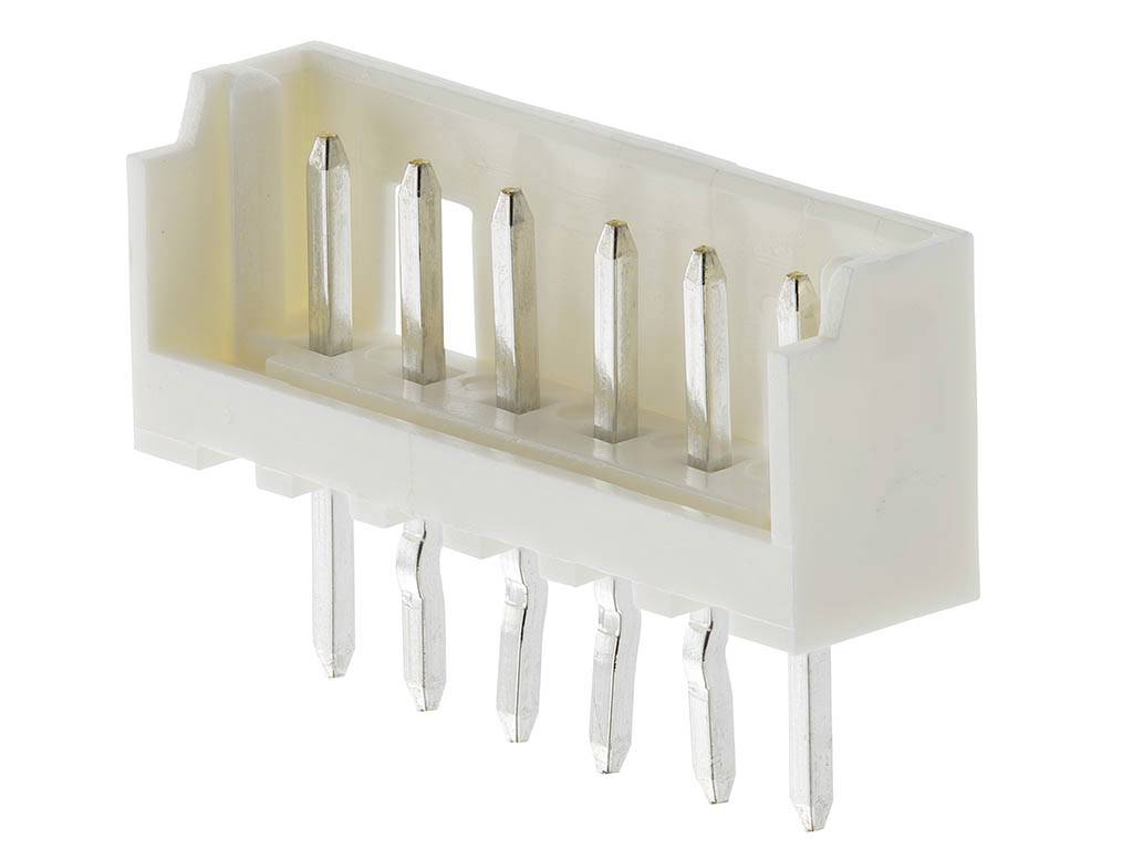 Molex Built-in pin strip (standard) Total number of pins 6 Contact spacing: 2 mm 532530670 Tray