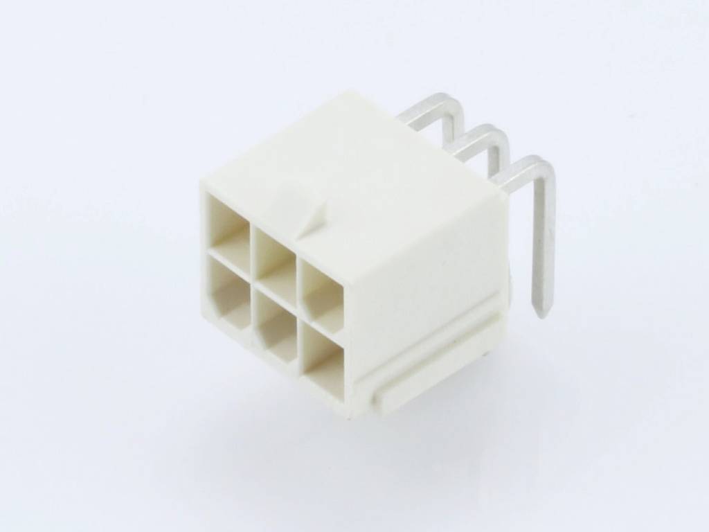 Molex Built-in SIL socket (standard) Total number of pins 6 Contact spacing: 4.2 mm 874270602 Tray