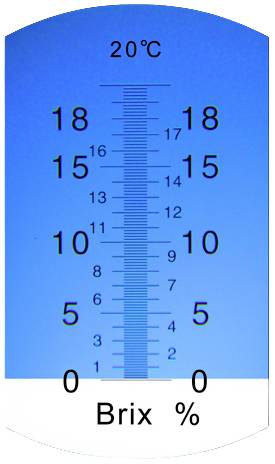 PCE Instruments PCE-018 Wine / juice refractometer / handheld refractometer