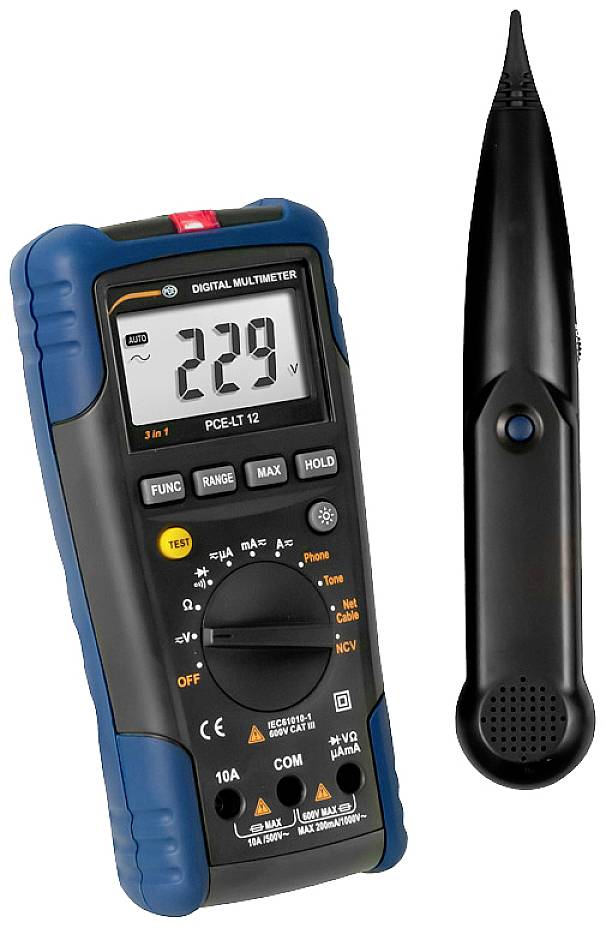 PCE Instruments PCE-LT 12 Handheld multimeter