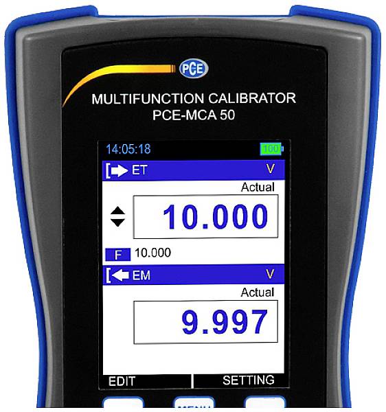 PCE Instruments PCE-MCA 50 Calibrator