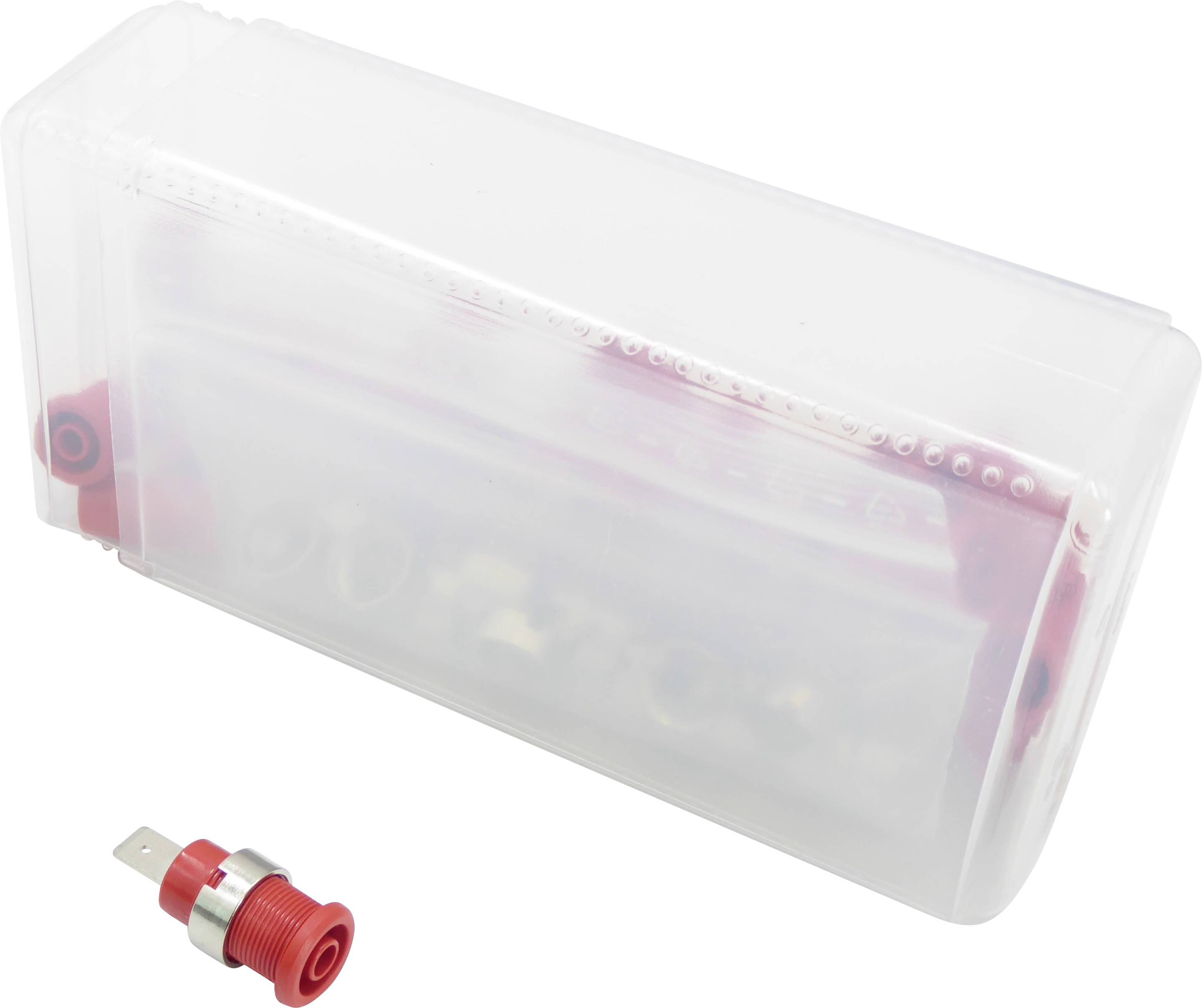 Schnepp 354 000058 Safety jack socket Red 24 pc(s)
