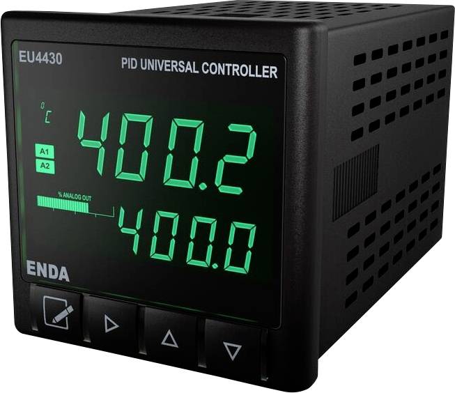 Enda EU4430-230 PID Universal controller Pt100, J, K, L, T, S, R SSR, 10 A relay (W x H) 48 mm x 48 mm