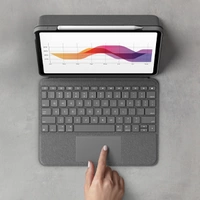 Logitech Folio Touch Tablet PC keyboard and book cover Compatible with (tablet PC brand): Apple iPad Air (4th Gen), iPad Air Logitech Folio Touch Tablet PC keyboard and book cover Compatible with (tablet PC brand): Apple iPad Air (4th Gen), iPad Air