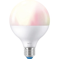 WiZ 08720169072275 LED (monochrome) EEC F (A - G) E-27 Globe shape 11 W = 75 W Warm white to cool white (Ø x H) 95 mm x 139 mm WiZ 08720169072275 LED (monochrome) EEC F (A - G) E-27 Globe shape 11 W = 75 W Warm white to cool white (Ø x H) 95 mm x 139 mm