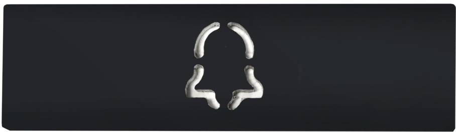 DoorBird 423863033 Door intercom accessories Name badge