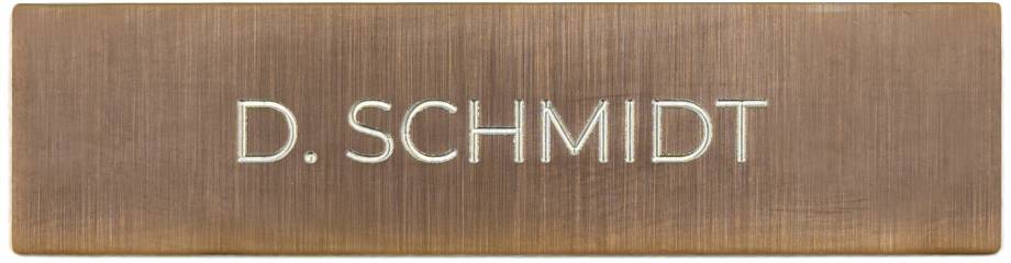 DoorBird 423860827 Door intercom accessories Name badge