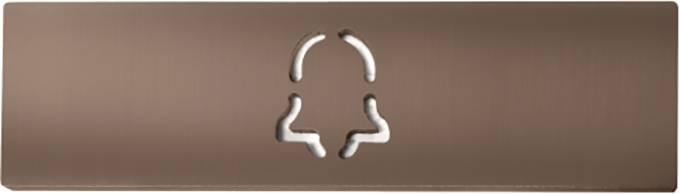 DoorBird 423860810 Door intercom accessories Name badge