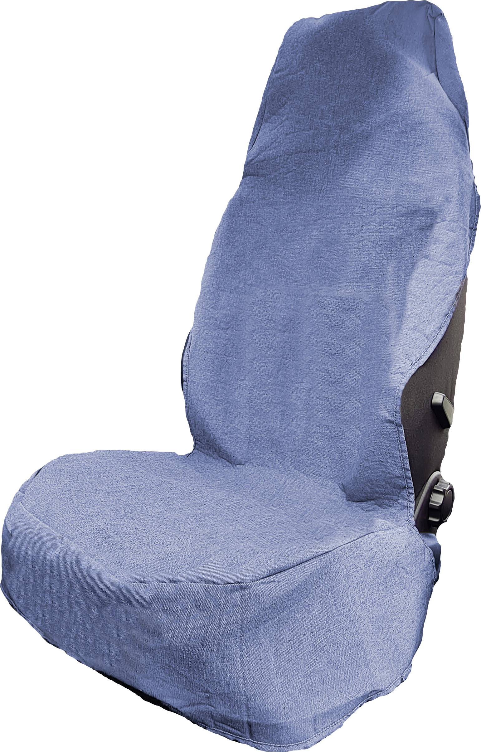HP Autozubehör 19334 Sitzschoner Jeans Seat covers Polyester Denim Driver's seat, Passenger seat