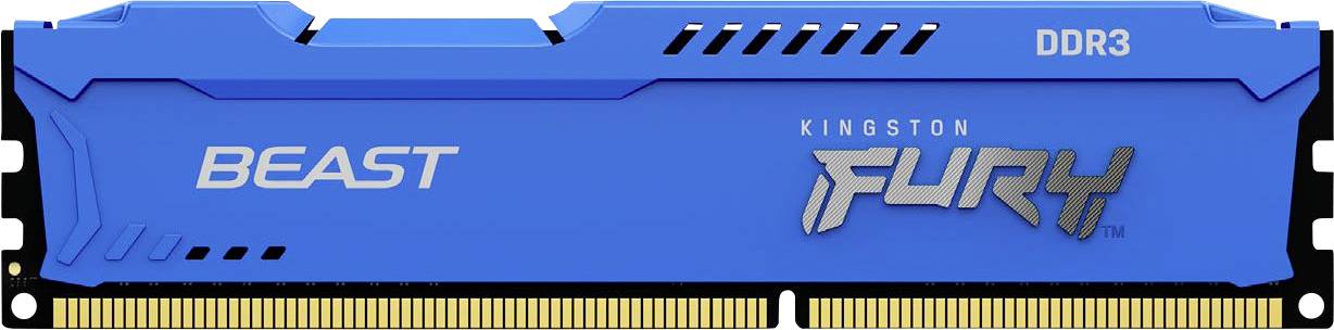 Kingston FURY Beast PC RAM kit DDR3 8 GB 2 x 4 GB Non-ECC 1866 MHz 240-pin DIMM CL10 KF318C10BK2/8