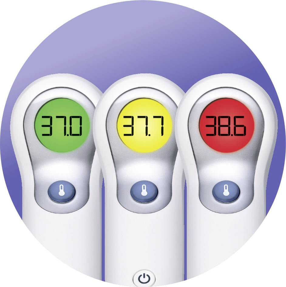 Braun BNT300WE Fever thermometer Incl. LED light