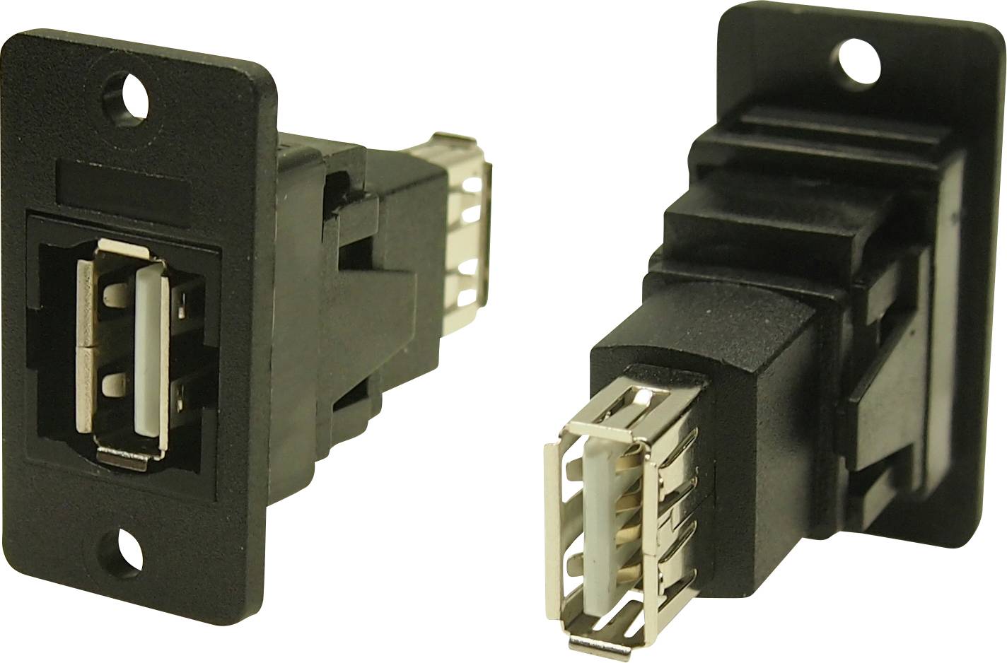 FM SLIM FT USB2 A-A 3.2 HOLE Adapter, straight CP30608NX1 Cliff Content: 1 pc(s)