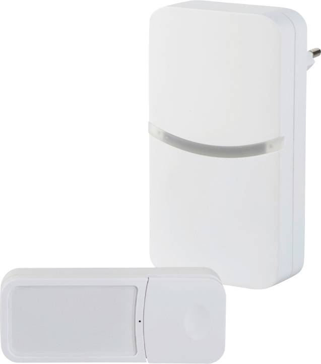 Baseline 70709 Wireless door chime Complete set incl. flasher