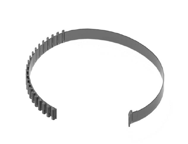 Heidemann 36472 IQ-Clip Gr. L Cable tie Black 5 pc(s)