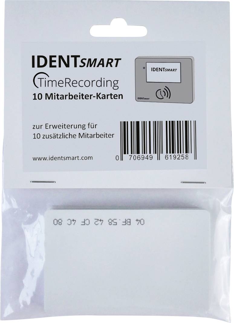 IDENTsmart ID800 Time logging starter kit