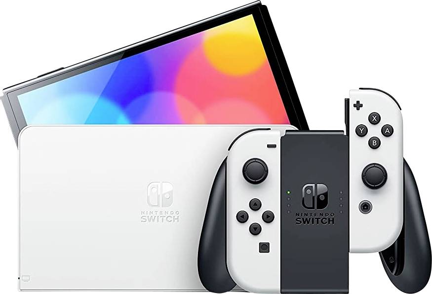 Nintendo Switch OLED console 64 GB White
