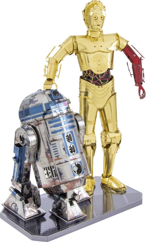 Metal Earth Star Wars Set C-3PO + R2D2 Model kit