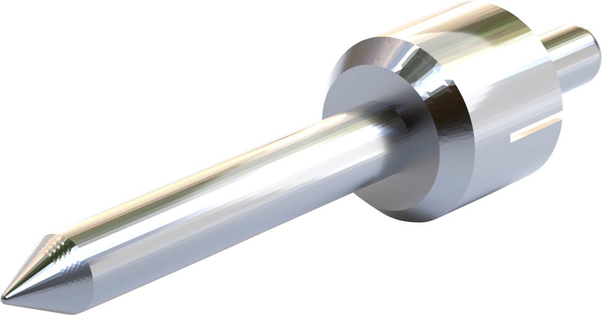 Spike, a metallic tool with a rounded handle. Could be used for processing or securing materials.