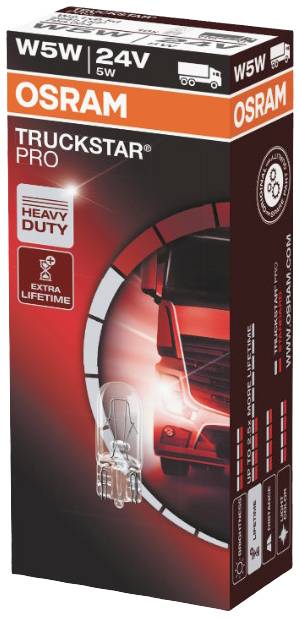 Osram Automotive 2845TSP Indicator bulb Truckstar W5W 5 W 24 V