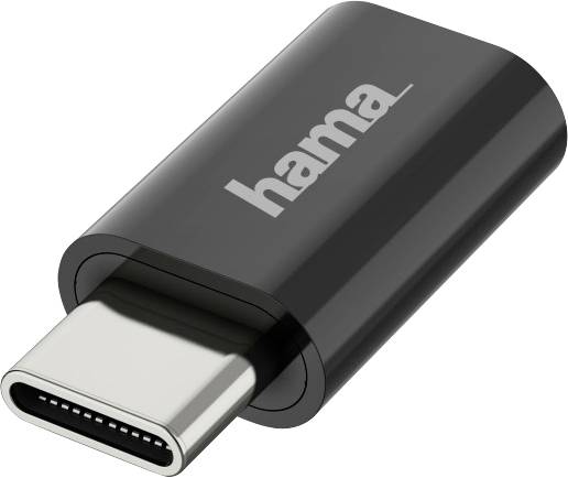 Hama USB 2.0 Adapter [1x Micro USB socket - 1x USB-C® plug]