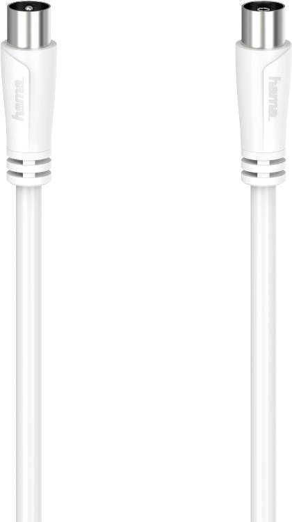 Hama Antennas, SAT Cable [1x Coax plug - 1x Coax socket] 20 m White