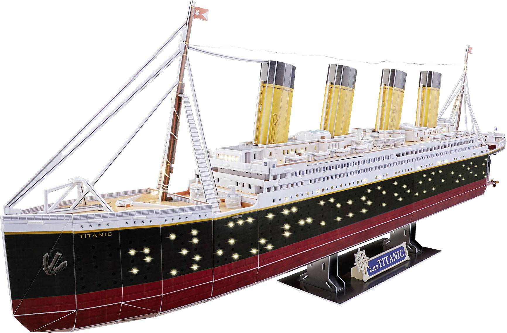 3D-Puzzle RMS Titanic - LED Edition 00154 RV 3D-Puzzle RMS Titanic - LED Edition 1 pc(s)