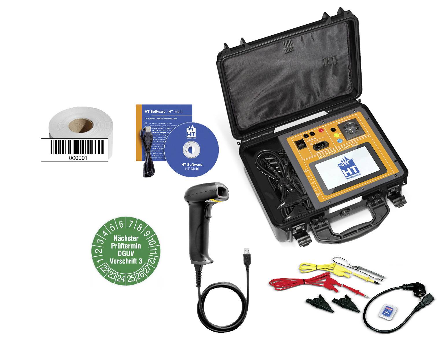 HT Instruments Multitest HT700+ RCD Set Equipment tester