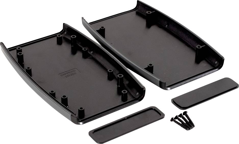 Hammond Electronics 1553DXBK Hand-held casing 147 x 89 x 25 Acrylonitrile butadiene styrene Black 1 pc(s)