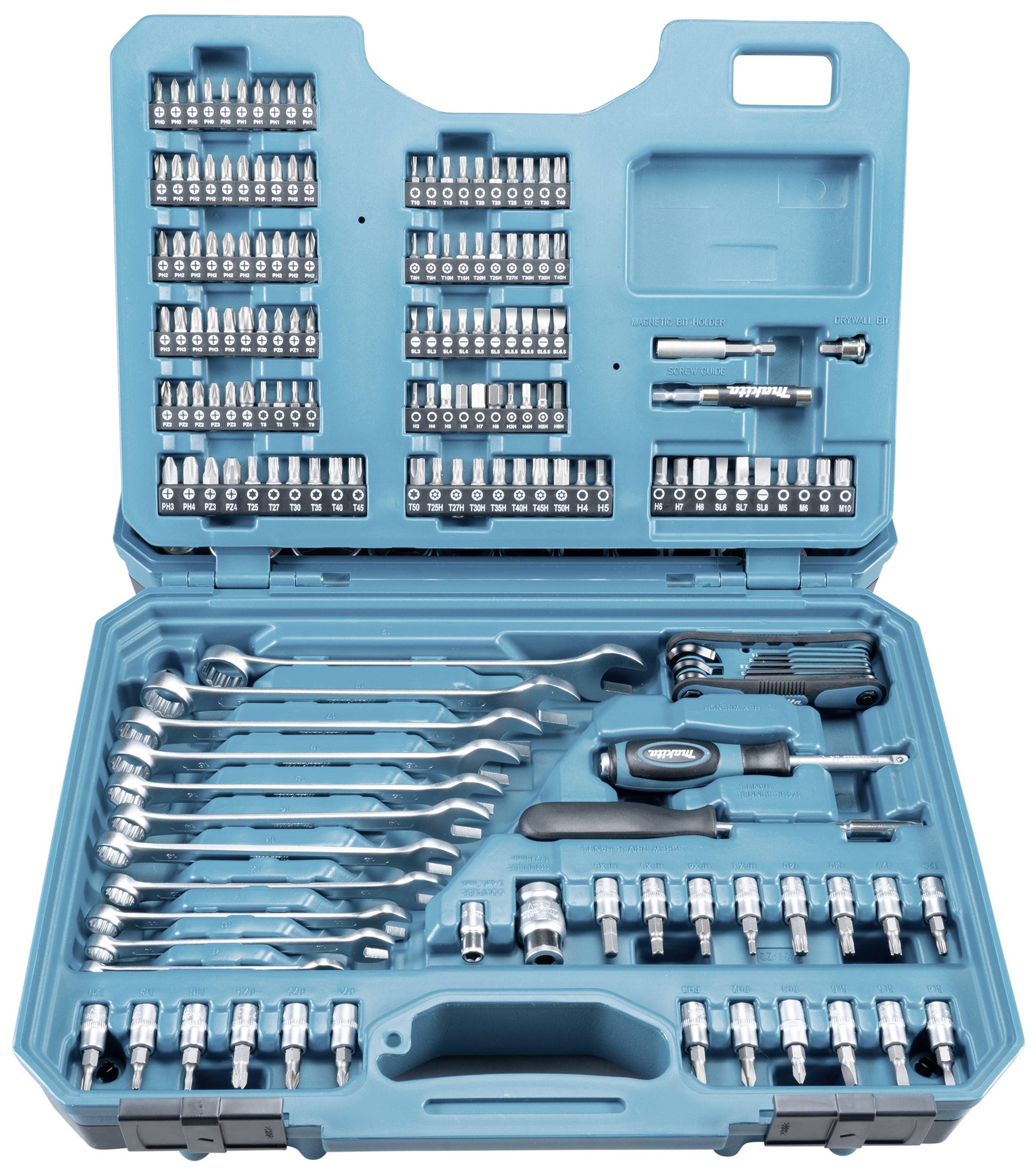 Makita E-10883 Tool kit DIYers Case 221-piece