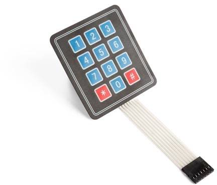 Whadda WPI300 Membrane keyboard 1 pc(s)
