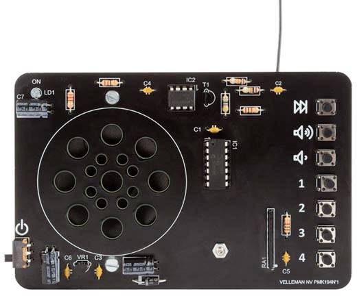 Whadda WSAH194 Digital controlled FM radio