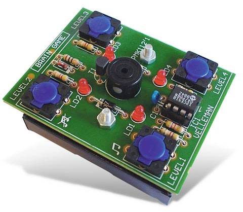 Whadda WSG112 LED kit brain game