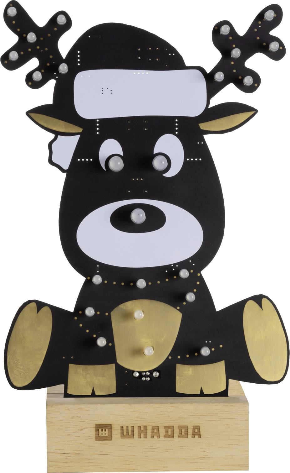 Whadda WSPXL101 LED kit Rudolf XL Soldering & Programming kit