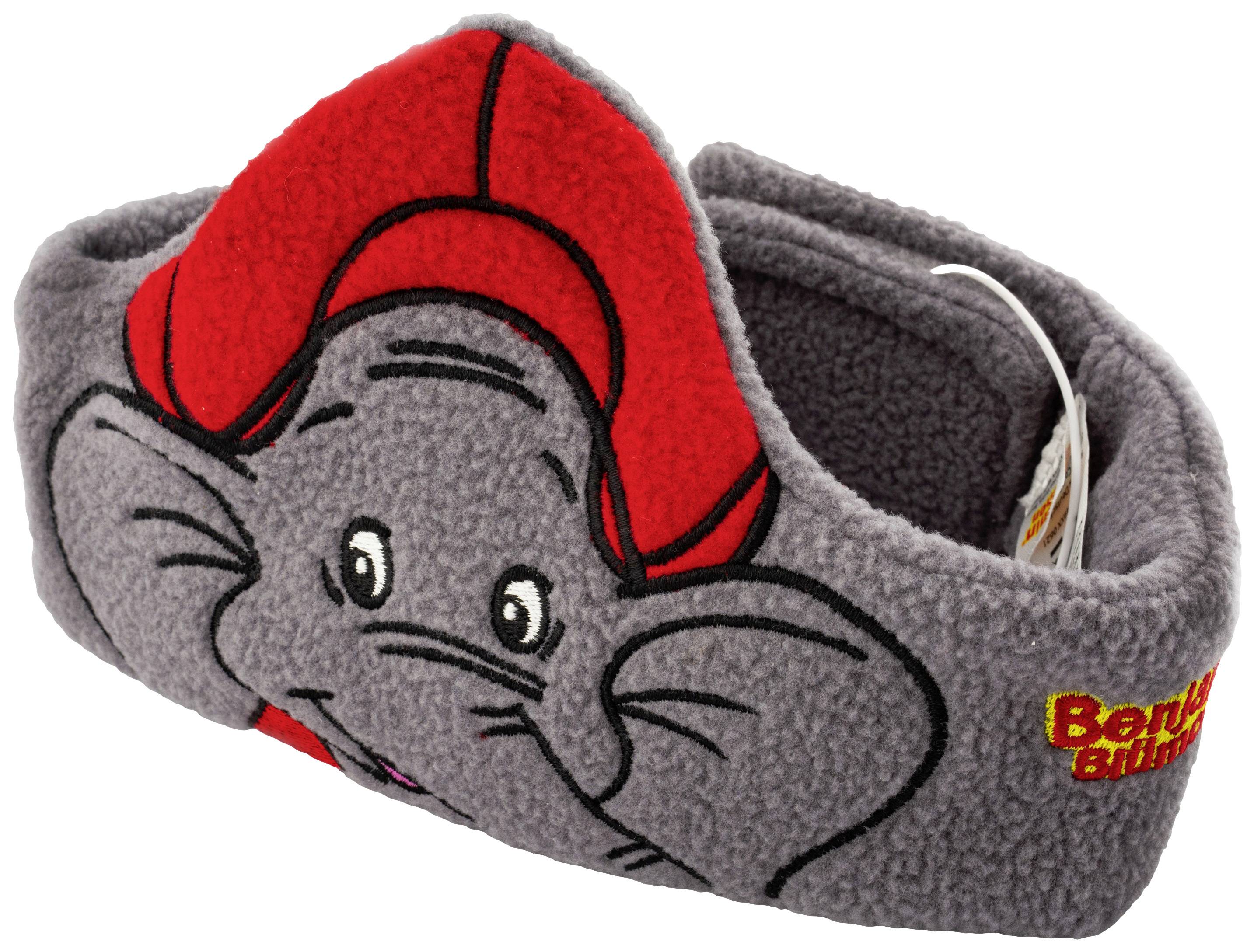 Technaxx Benjamin Blümchen On-ear headphones Corded (1075100) Grey Headband, Volume limiter Children