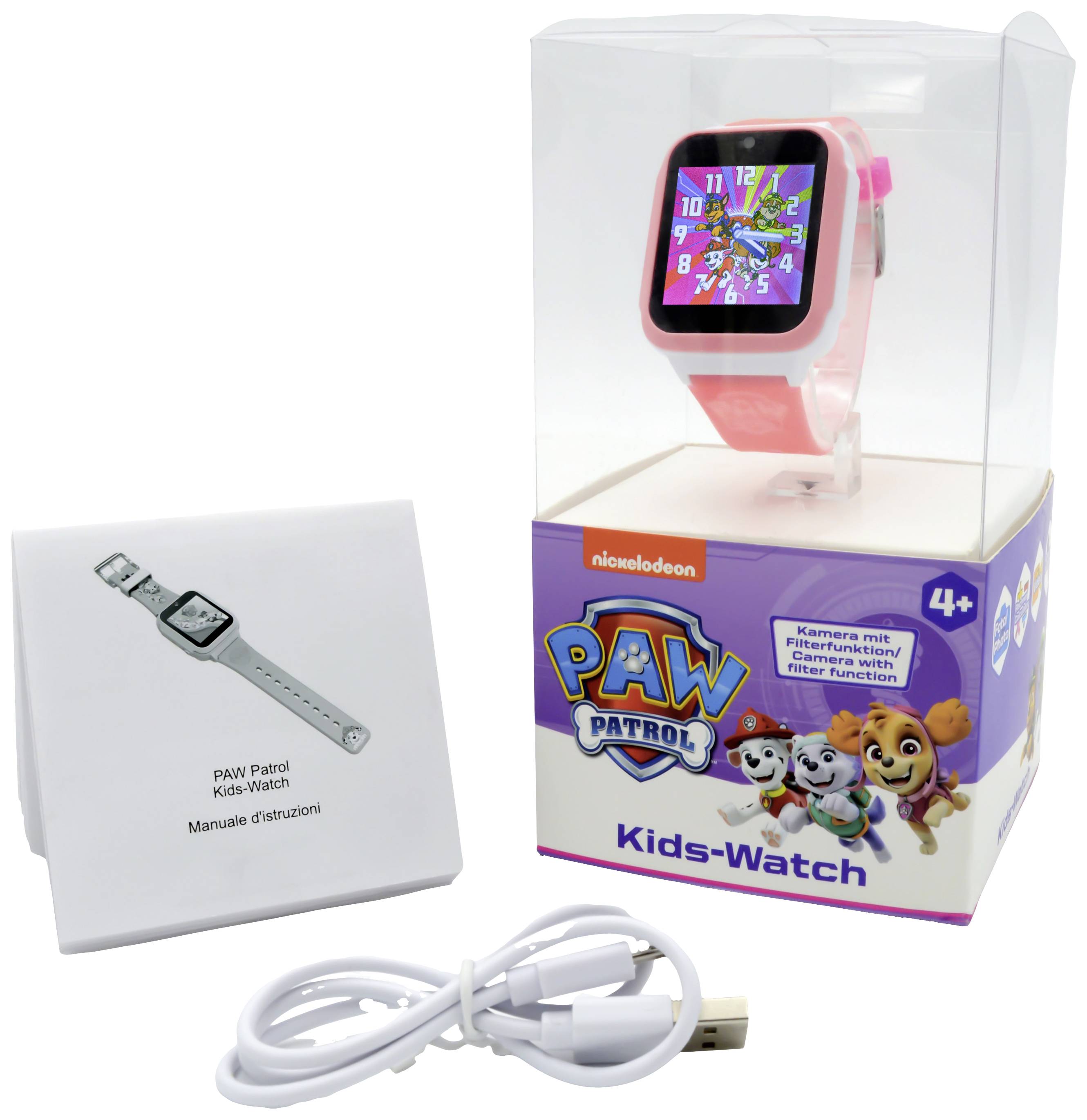 Technaxx Paw Patrol Kids Watch Smartwatch Rose/white