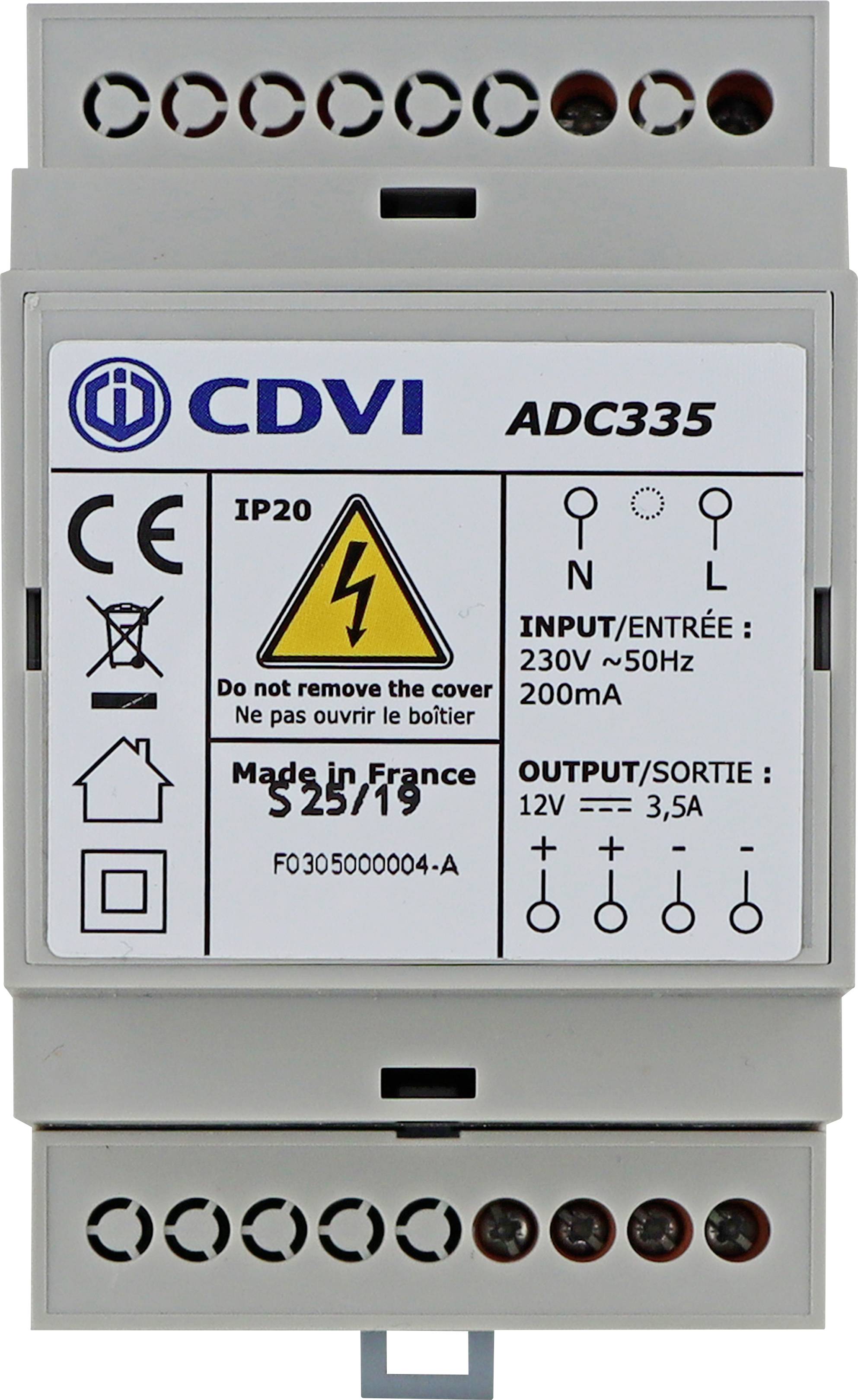 CDVI Security F0305000004 Power supply unit