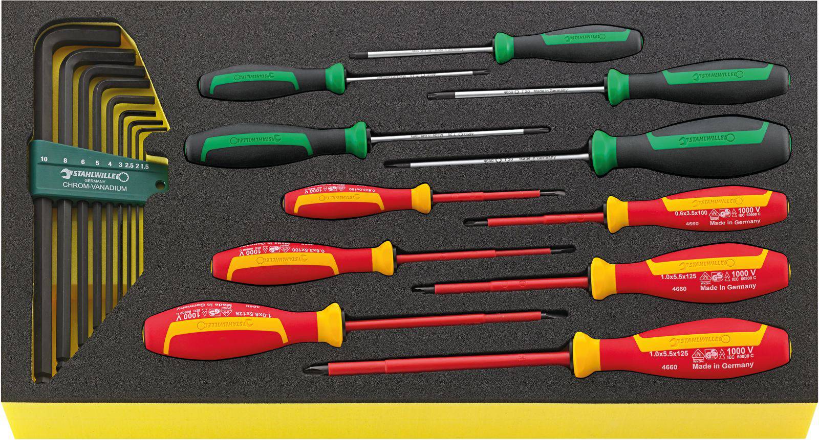 Stahlwille TCS WT 4650-4665-1 Screwdriver set